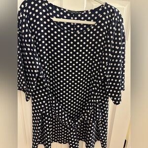 West Kei:  Pock-a Dot Blouse